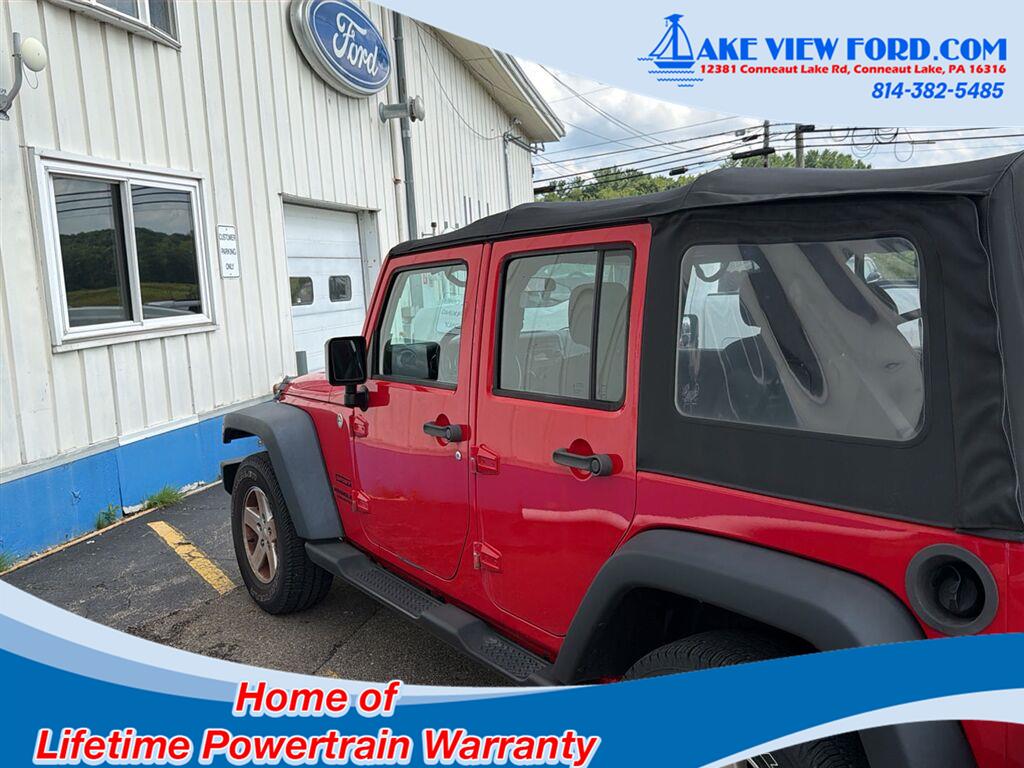 2015 Jeep Wrangler Unlimited Sport at Humes CDJR