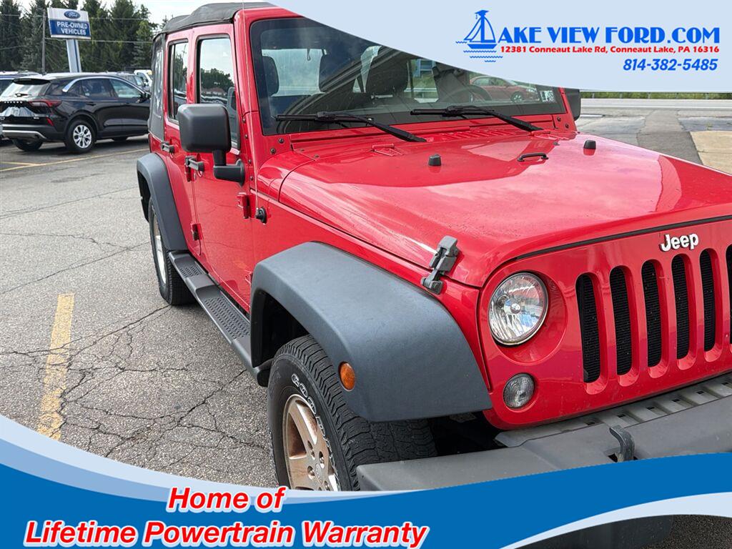 2015 Jeep Wrangler Unlimited Sport at Humes CDJR