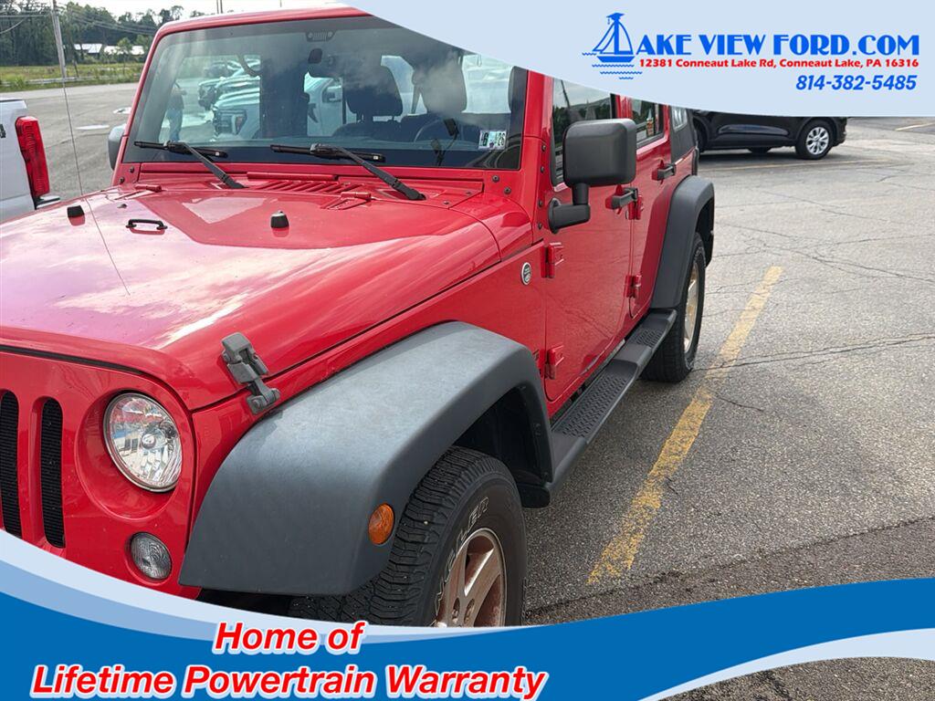 2015 Jeep Wrangler Unlimited Sport at Humes CDJR