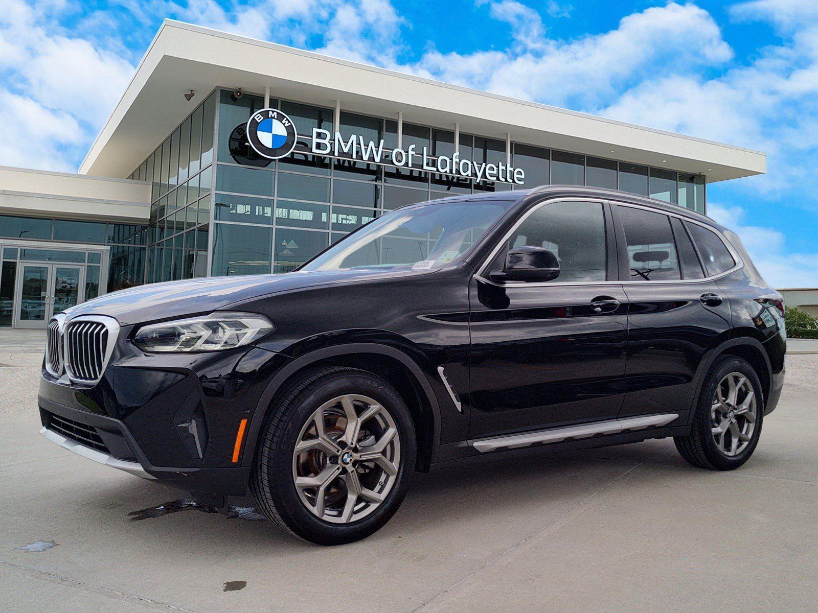 Jet Black 2024 BMW X3 SUV / Crossover Rear-Wheel Drive Automatic