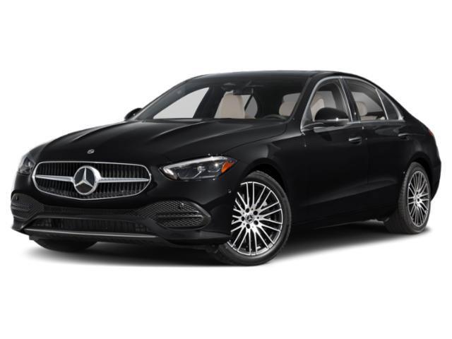 Black 2025 Mercedes-Benz C-Class Sedan All-Wheel Drive Automatic