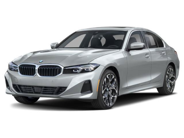 Gray (Skyscraper Grey Metallic) 2026 BMW 3 Series Sedan Rear-Wheel Drive Automatic