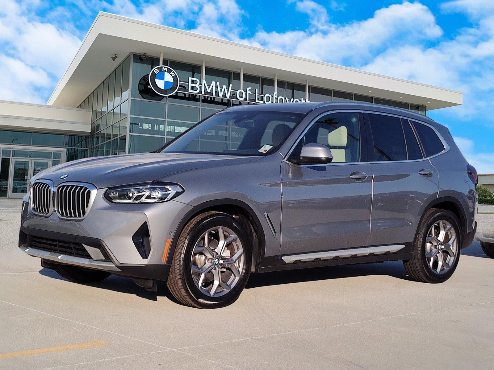 Gray (Skyscraper Grey Metallic) 2024 BMW X3 SUV / Crossover Rear-Wheel Drive Automatic