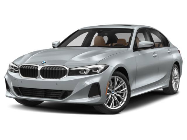 Gray (Skyscraper Grey Metallic) 2024 BMW 3 Series Sedan Rear-Wheel Drive Automatic