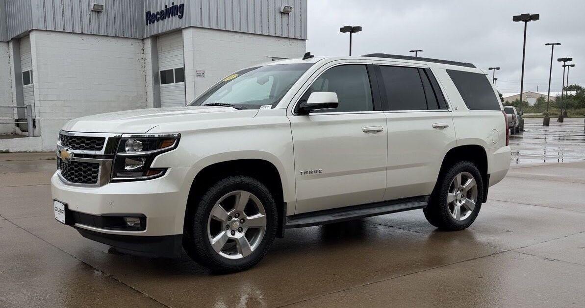White Diamond Tricoat 2015 Chevrolet Tahoe SUV / Crossover Four-Wheel Drive 6-Speed Automatic