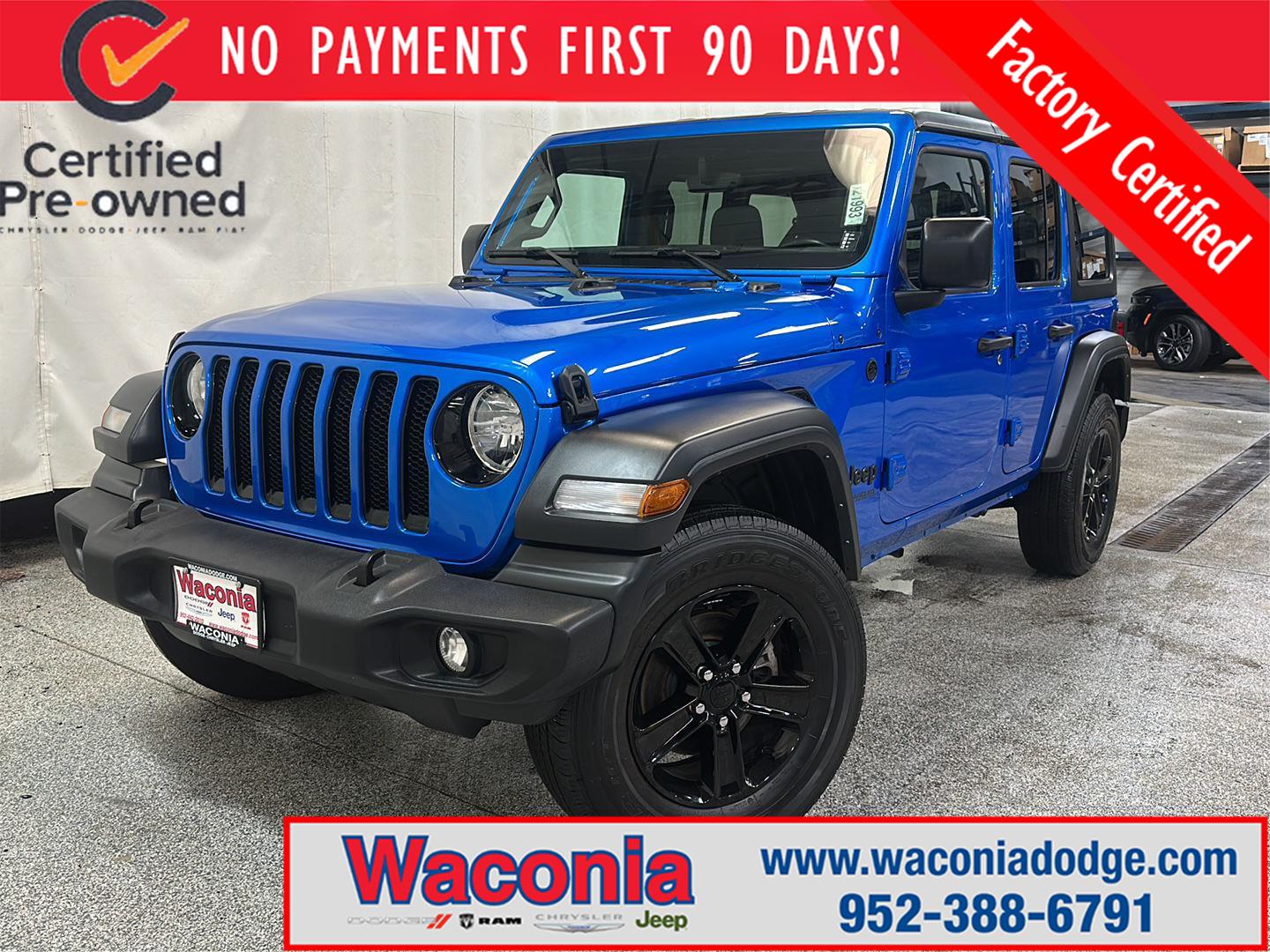 2022 Jeep Wrangler Unlimited Sport Altitude 4WD