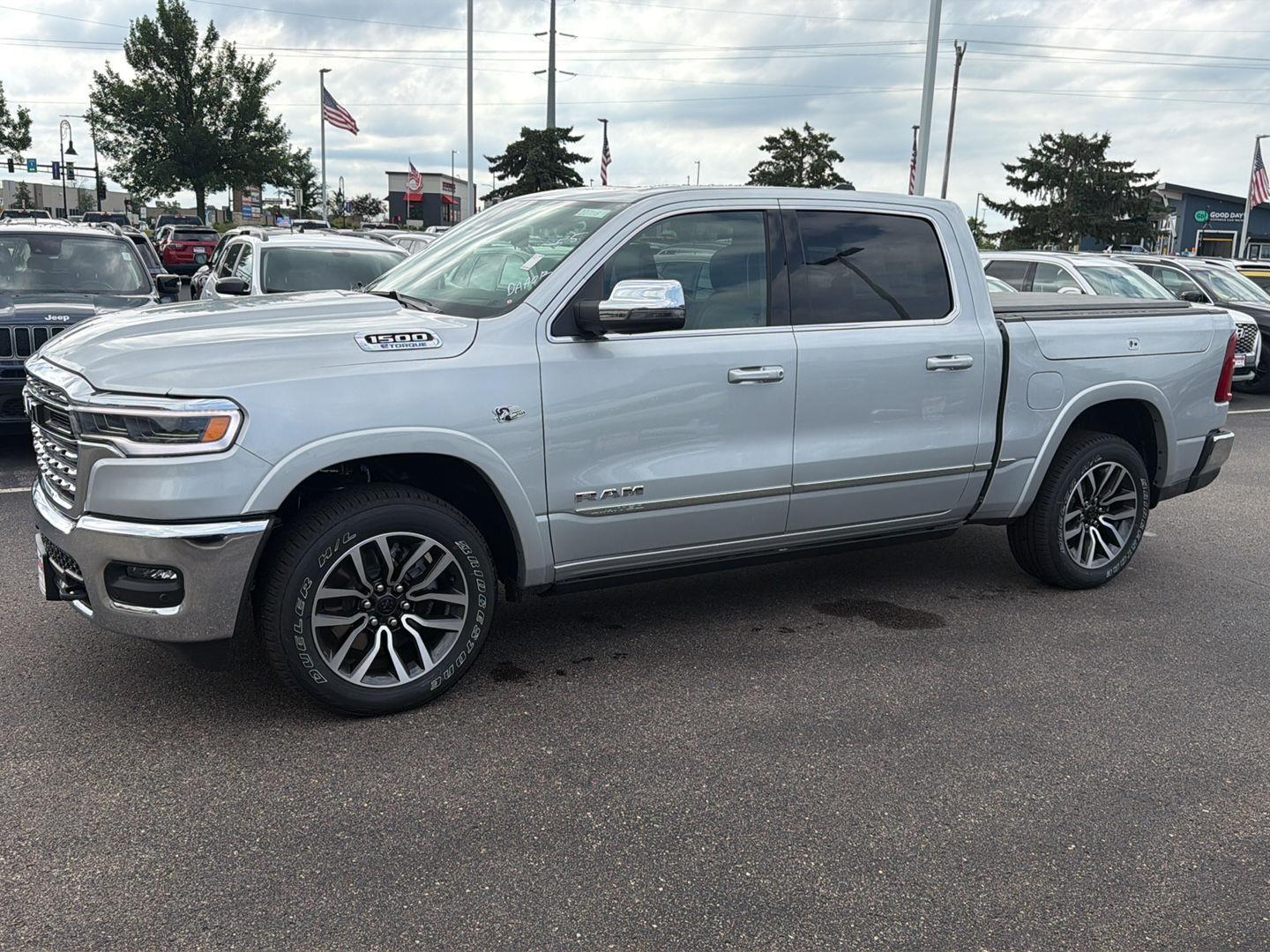 Silver Zynith 2026 RAM 1500 Pickup Truck Four-Wheel Drive 8-Speed Automatic