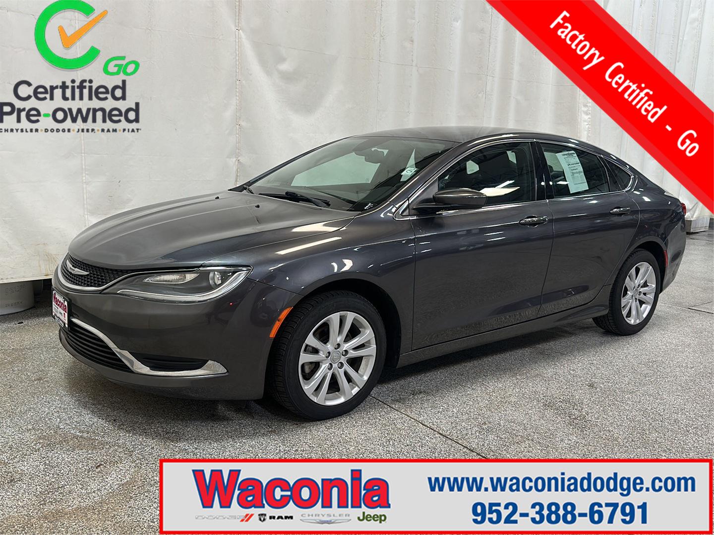  2016 Chrysler 200 Limited Sedan FWD   