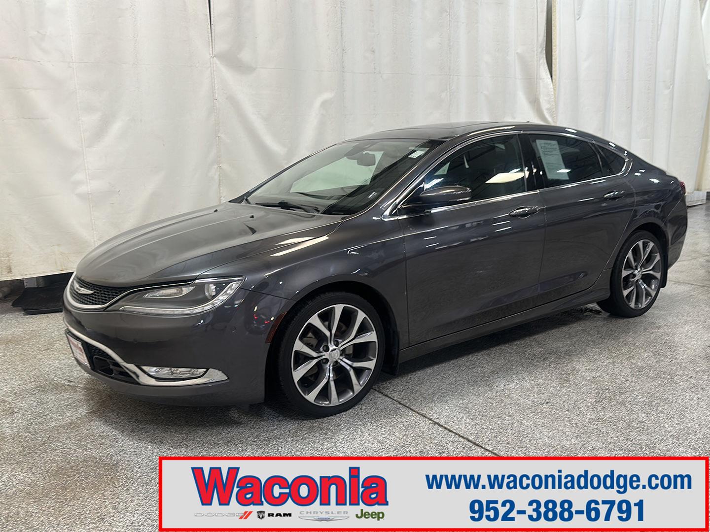  2015 Chrysler 200 C Sedan AWD   