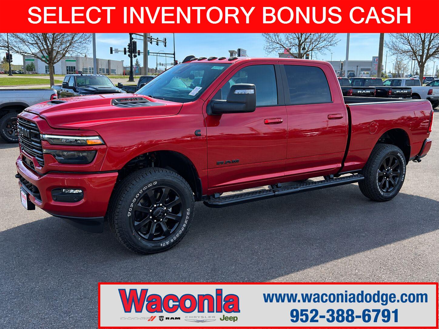 Molten Red Pearlcoat 2026 RAM 2500 Pickup Truck Four-Wheel Drive 8-Speed Automatic
