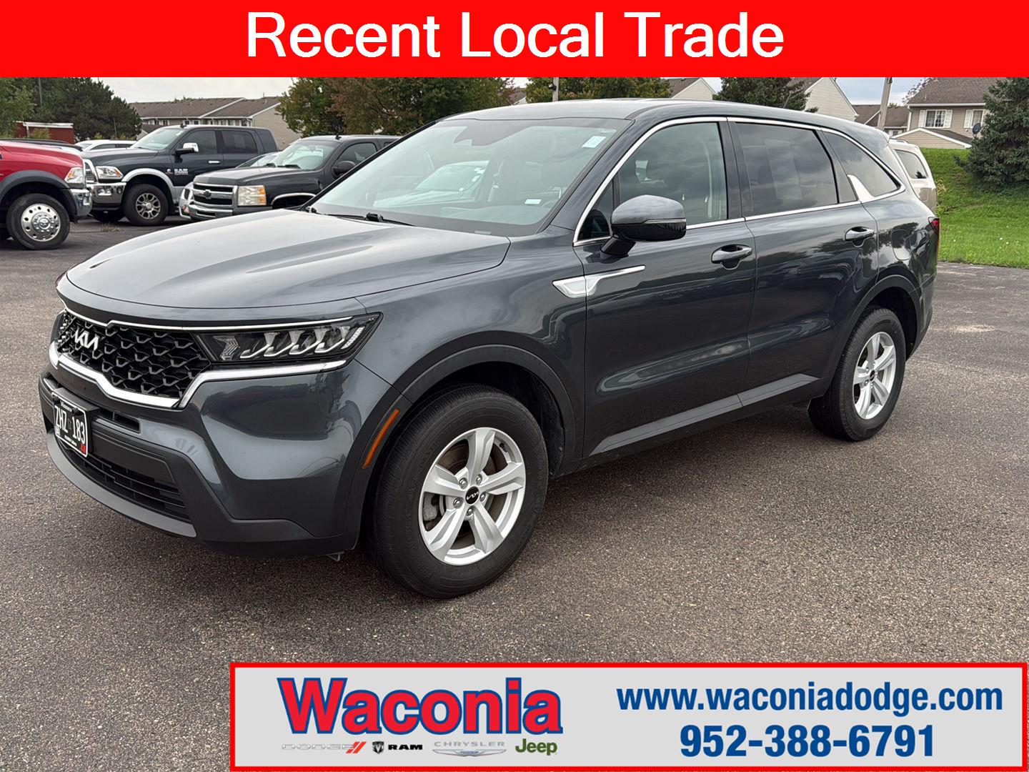 Gray (Gravity Grey) 2023 Kia Sorento SUV / Crossover All-Wheel Drive Automatic