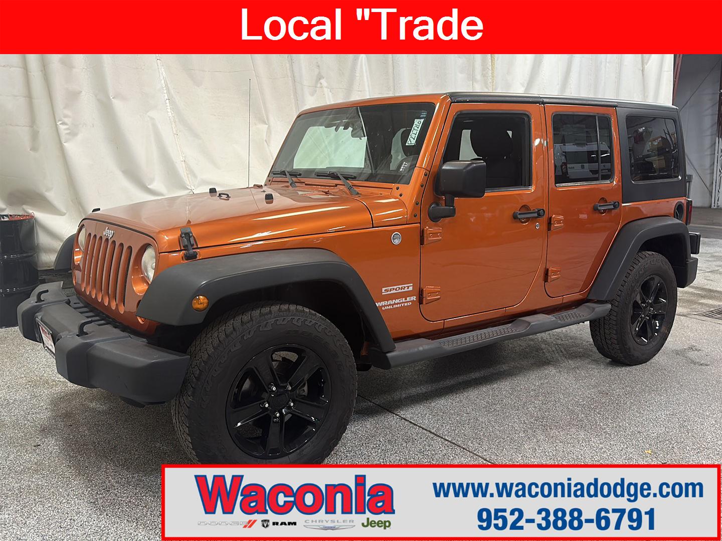 Orange (Mango Tango Pearl) 2011 Jeep Wrangler SUV / Crossover Four-Wheel Drive 6-Speed Manual