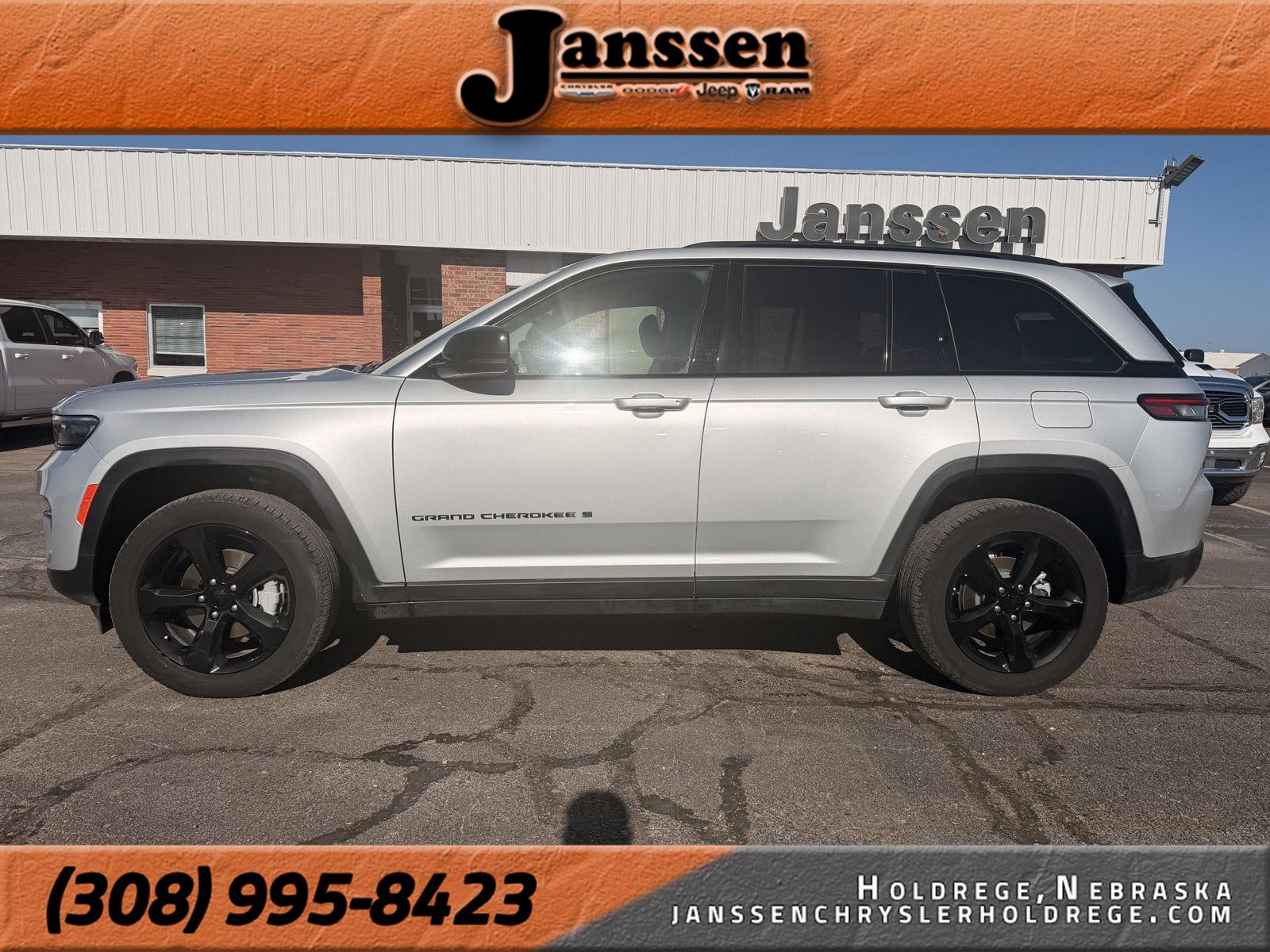 Silver Zynith 2024 Jeep Grand Cherokee SUV / Crossover Four-Wheel Drive 8-Speed Automatic