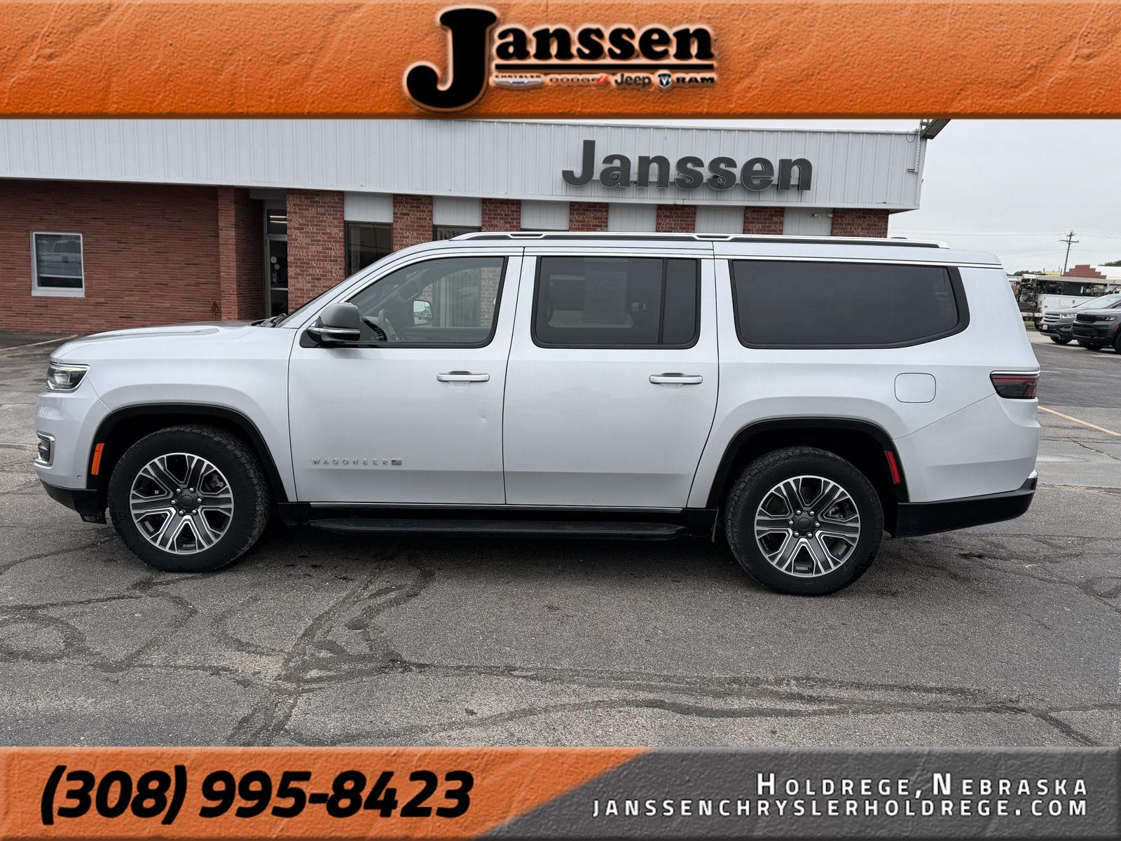 Silver Zynith 2024 Jeep Wagoneer L SUV / Crossover Four-Wheel Drive 8-Speed Automatic