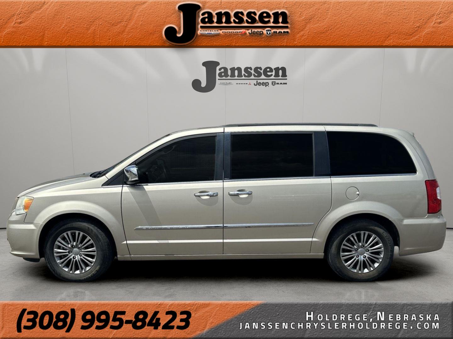 Cashmere/Sandstone Pearlcoat 2014 Chrysler Town & Country Touring-L FWD Minivan Front-Wheel Drive 6-Speed Automatic