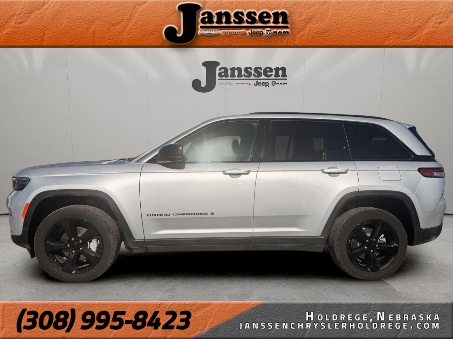 Silver Zynith 2024 Jeep Grand Cherokee SUV / Crossover Four-Wheel Drive 8-Speed Automatic