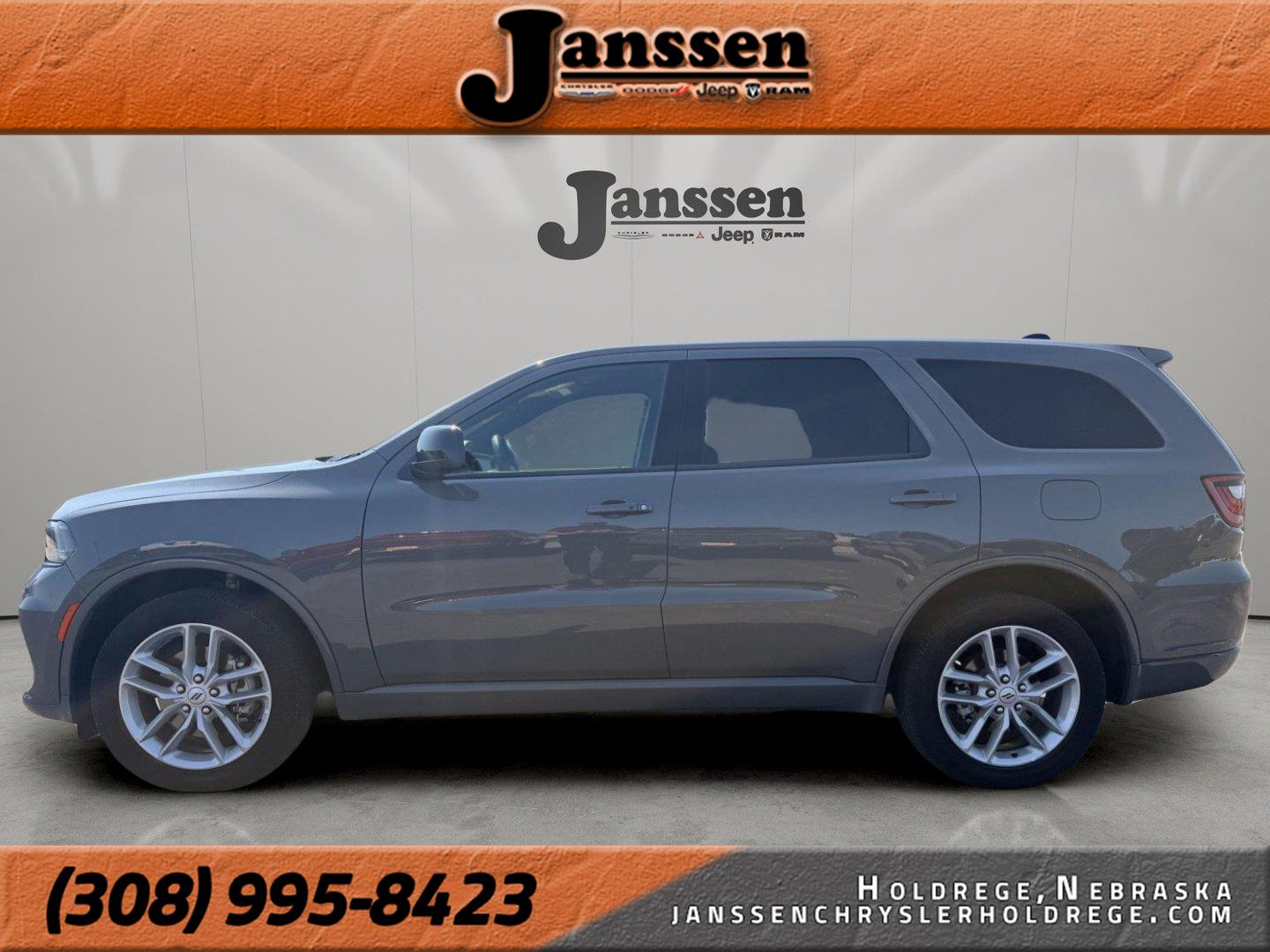 Destroyer Gray Clearcoat 2025 Dodge Durango SUV / Crossover All-Wheel Drive 8-Speed Automatic