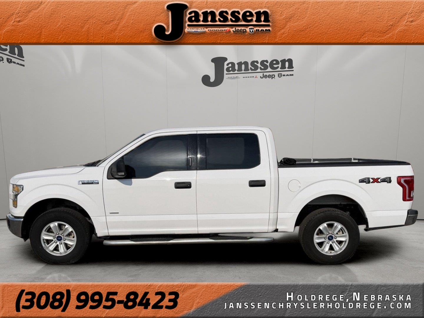 White 2016 Ford F-150 Pickup Truck Automatic