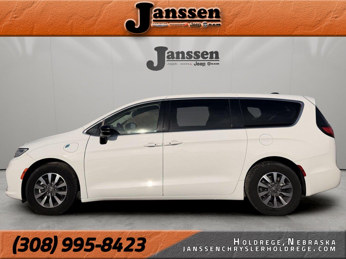Bright White Clearcoat 2024 Chrysler Pacifica Hybrid Minivan Front-Wheel Drive Automatic