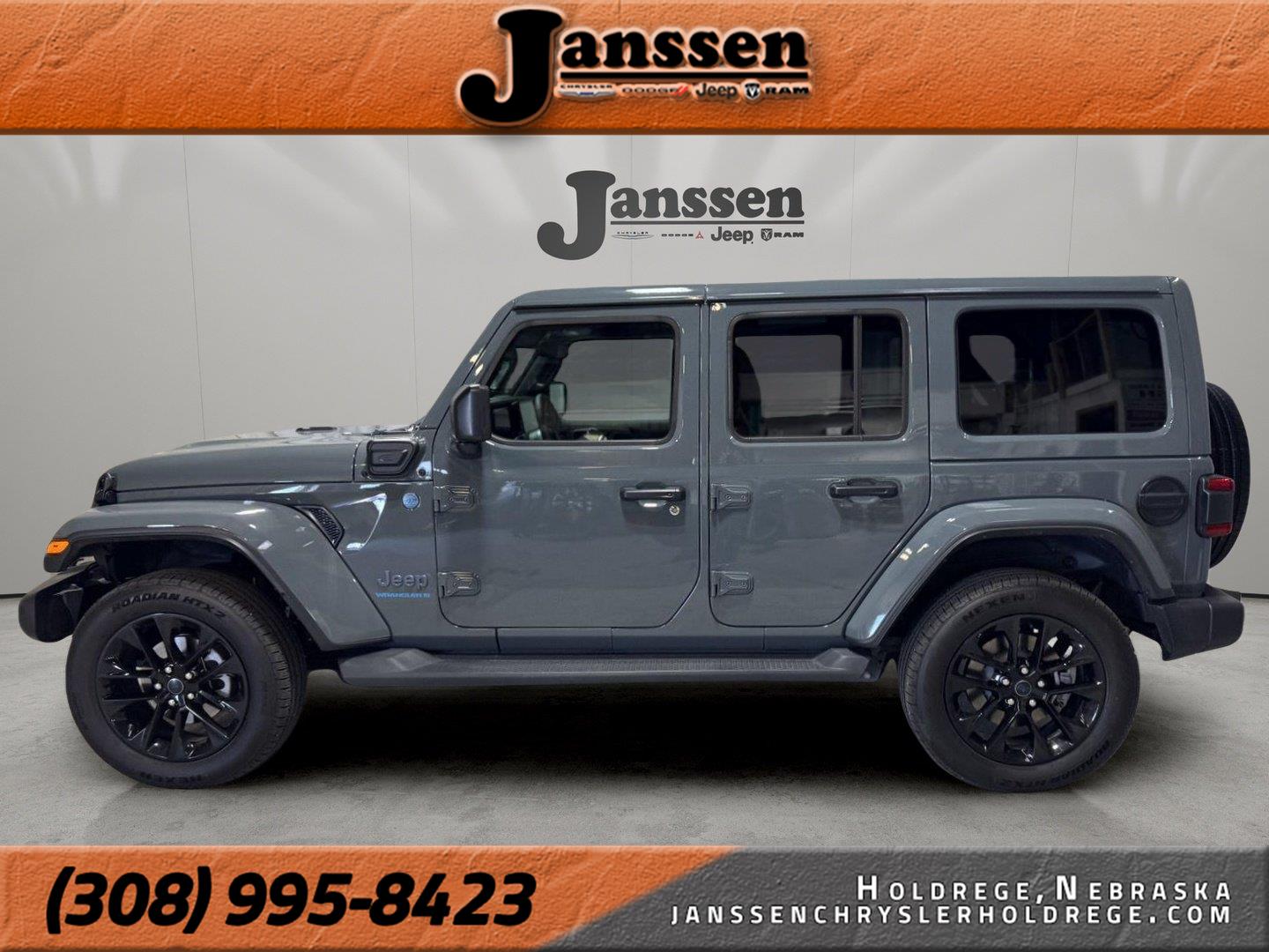 Anvil Clearcoat 2025 Jeep Wrangler 4xe SUV / Crossover Four-Wheel Drive 8-Speed Automatic