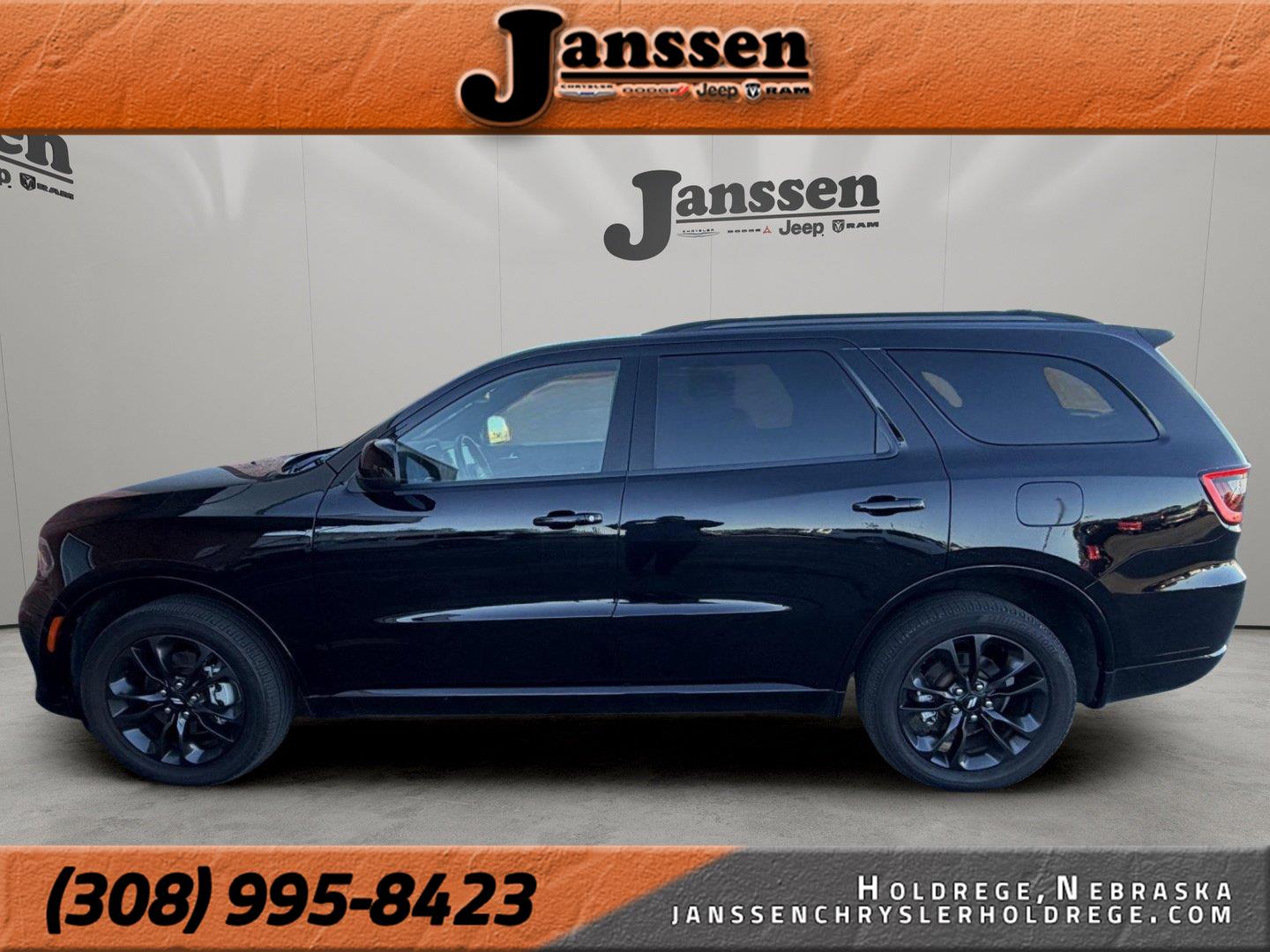 DB Black Clearcoat 2026 Dodge Durango SUV / Crossover All-Wheel Drive 8-Speed Automatic