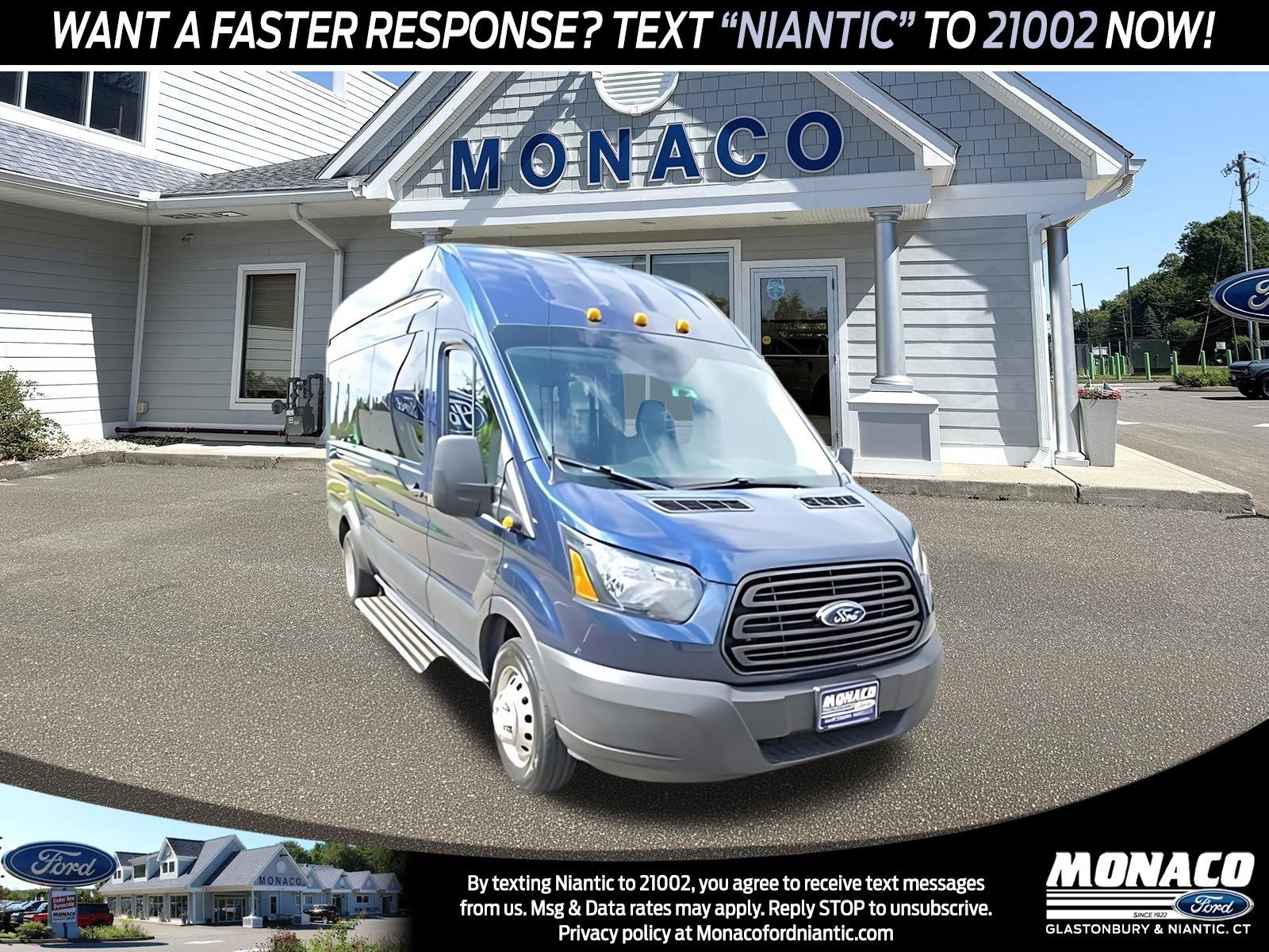 2019 Ford Transit Passenger 350 HD XL Extended High Roof LWB DRW RWD with Sliding Passenger-Side Door