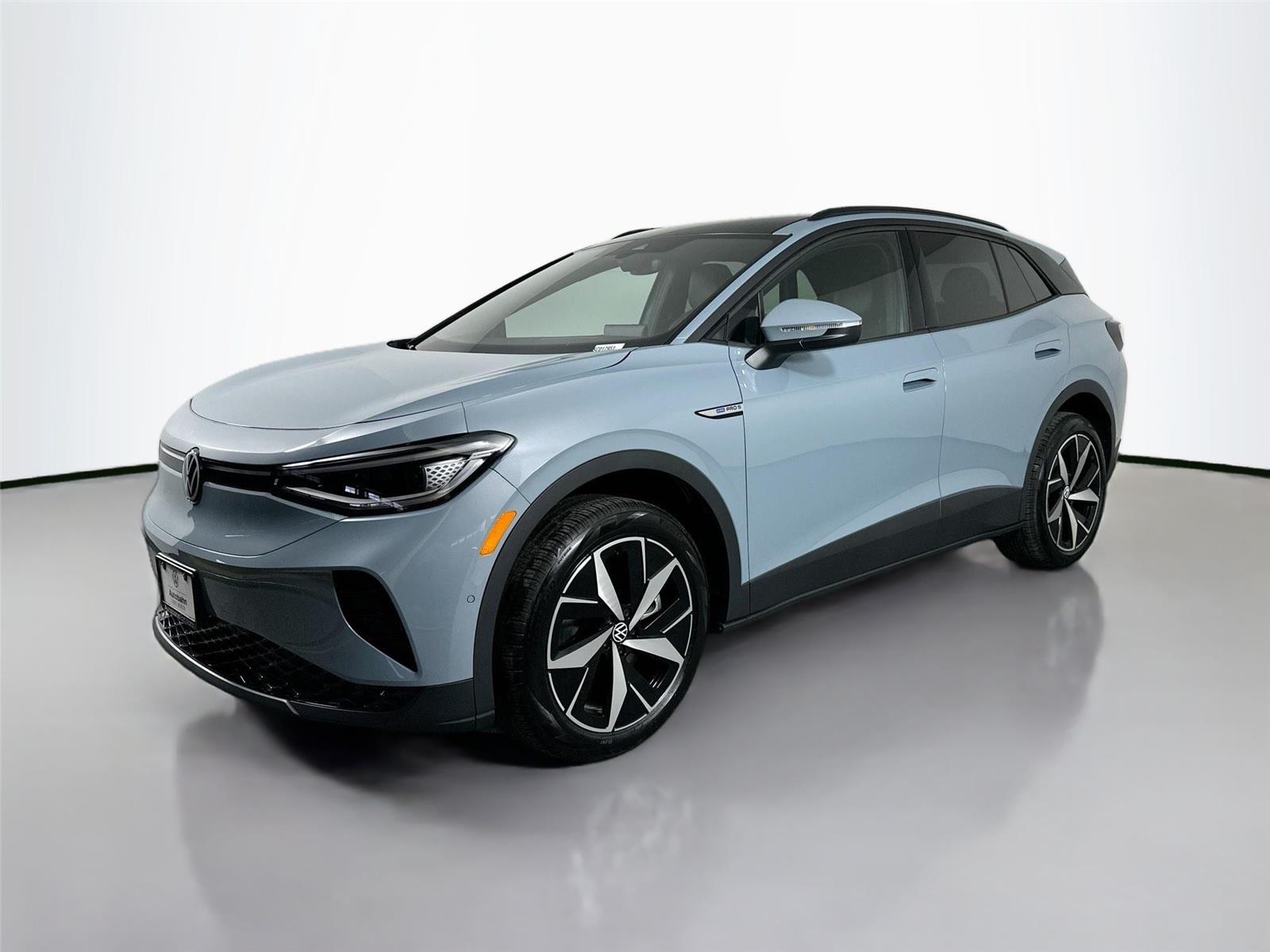 arctic blue metallic 2025 Volkswagen ID.4 SUV / Crossover All-Wheel Drive Automatic