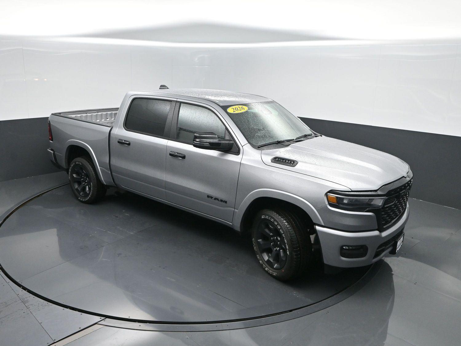 New 2026 Billet Silver Metallic Clearcoat Ram Big Horn image 40