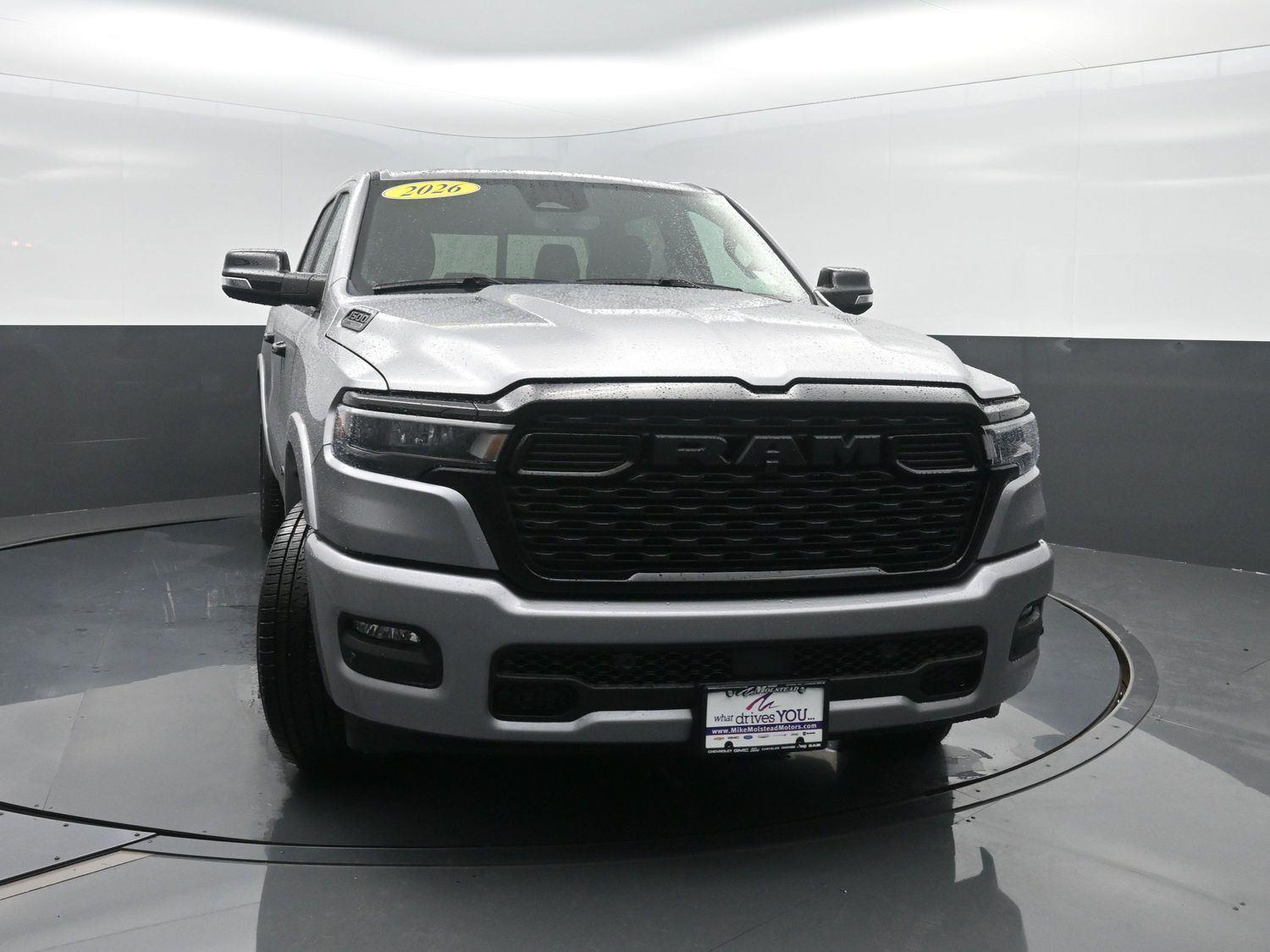 New 2026 Billet Silver Metallic Clearcoat Ram Big Horn image 43