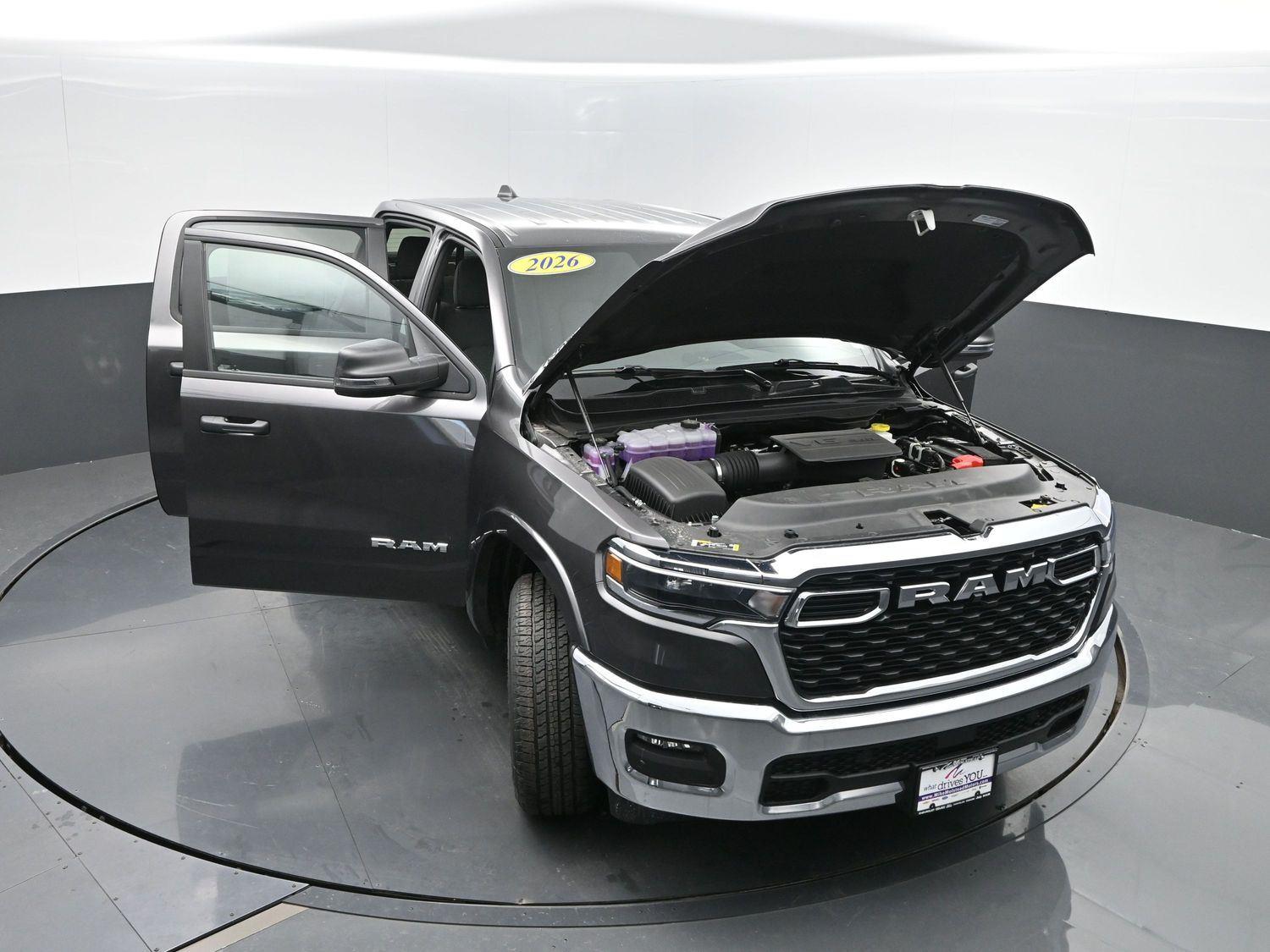 New 2026 Granite Crystal Metallic Clearcoat Ram Big Horn image 44