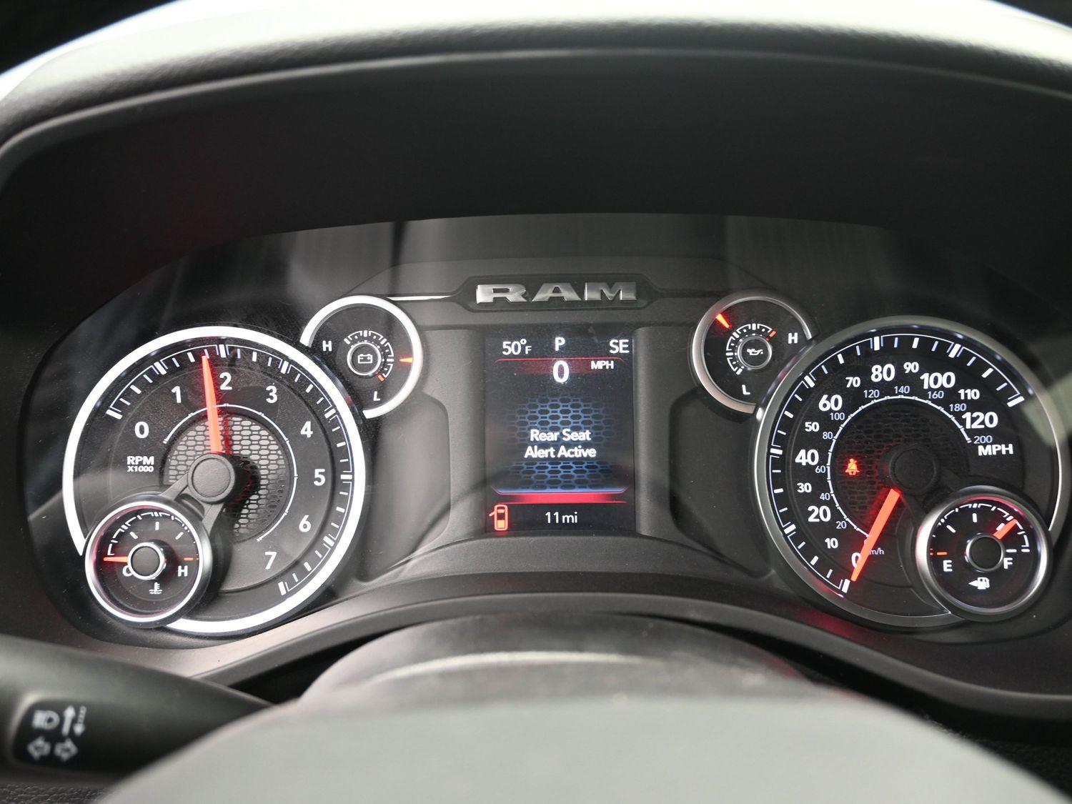 New 2026 Diamond Black Crystal Pearlcoat Ram Big Horn image 24