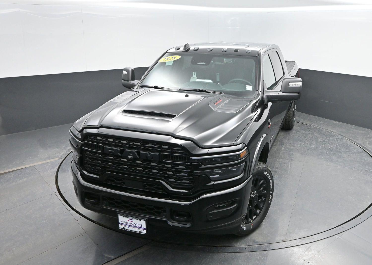 New 2026 Diamond Black Crystal Pearlcoat Ram Limited image 43