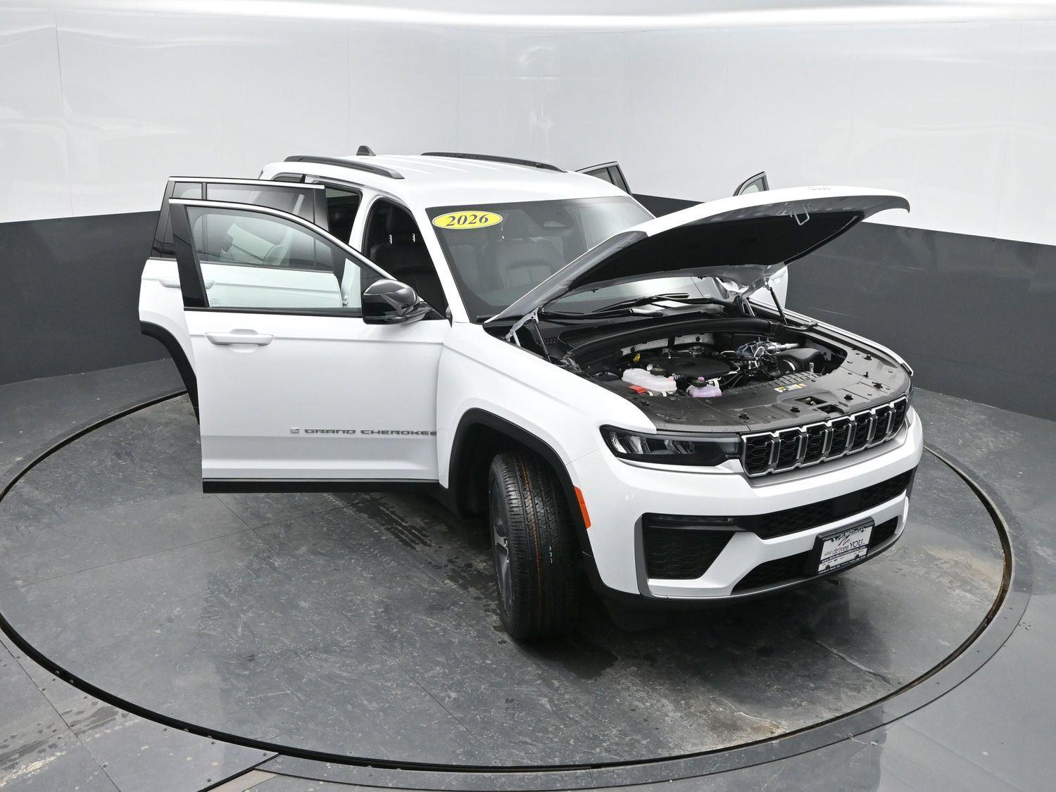 New 2026 Bright White Clearcoat Jeep Limited image 45