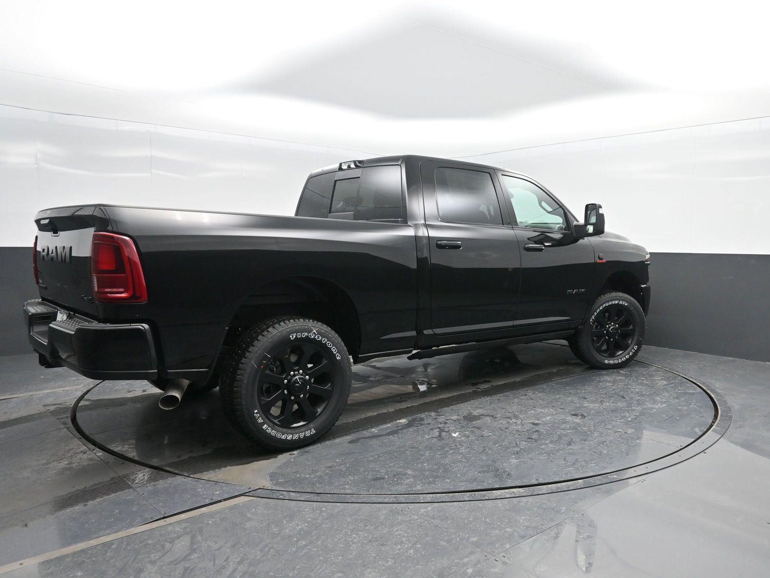 New 2026 Diamond Black Crystal Pearlcoat Ram Laramie image 2