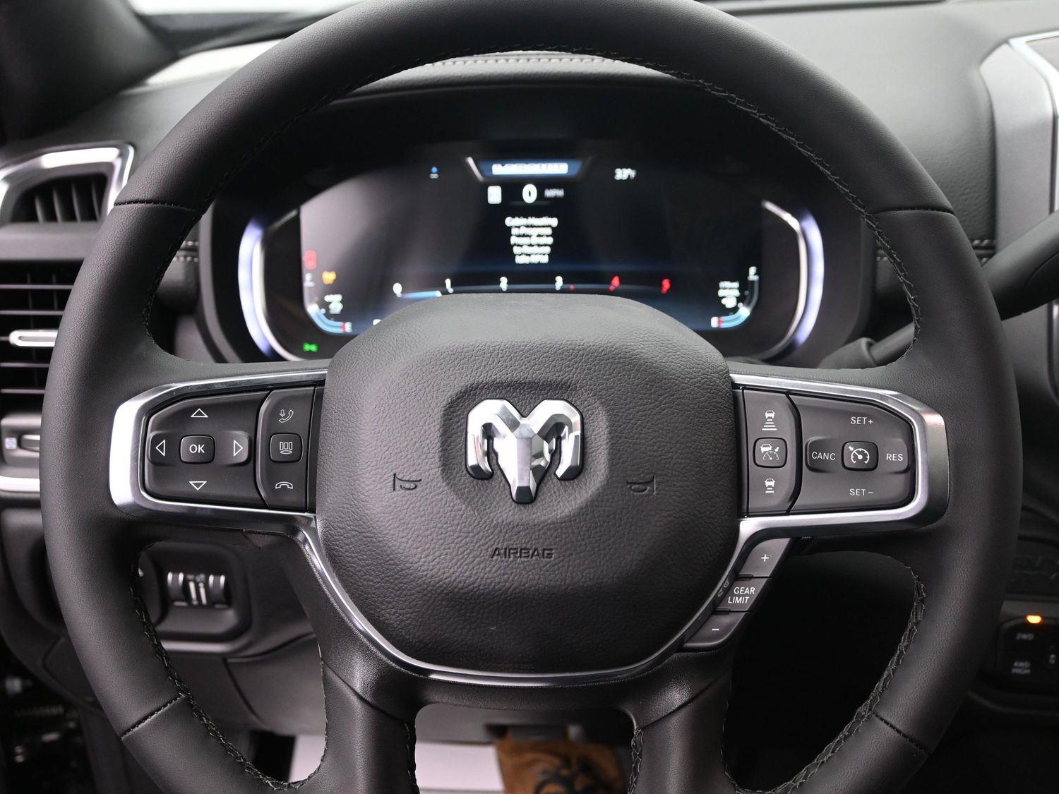 New 2026 Diamond Black Crystal Pearlcoat Ram Laramie image 27