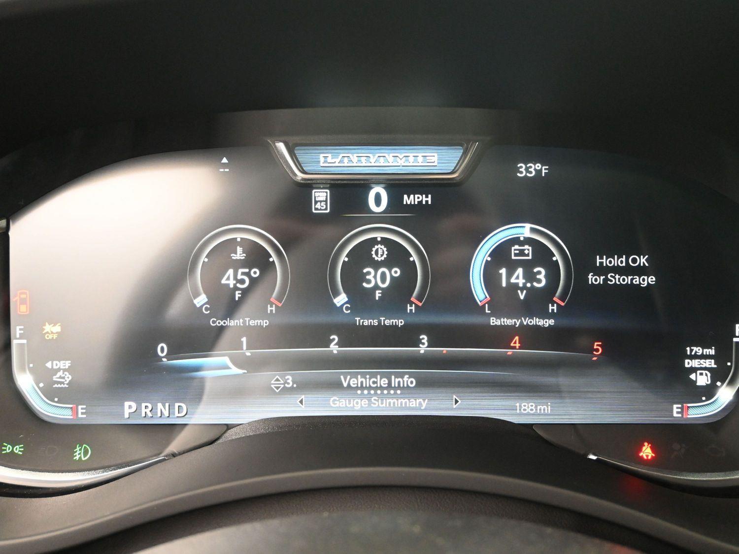 New 2026 Diamond Black Crystal Pearlcoat Ram Laramie image 30