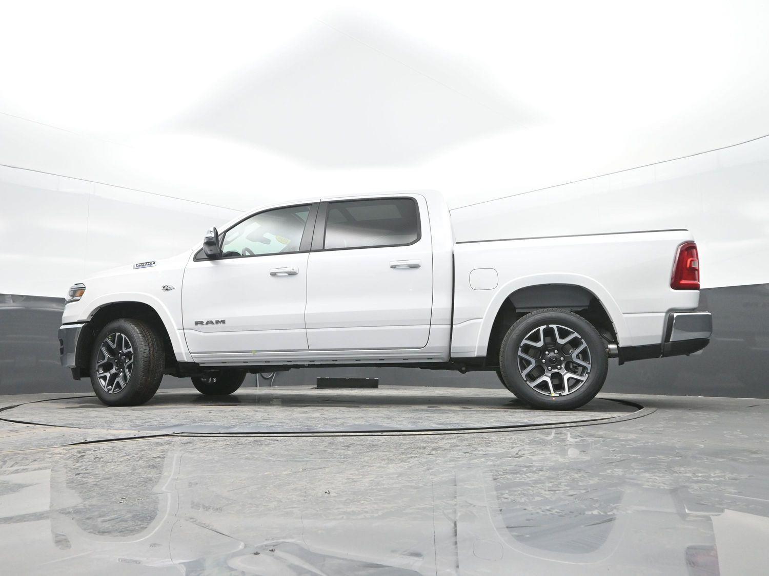 New 2026 Ivory White Tri-Coat Pearlcoat Ram Laramie image 38
