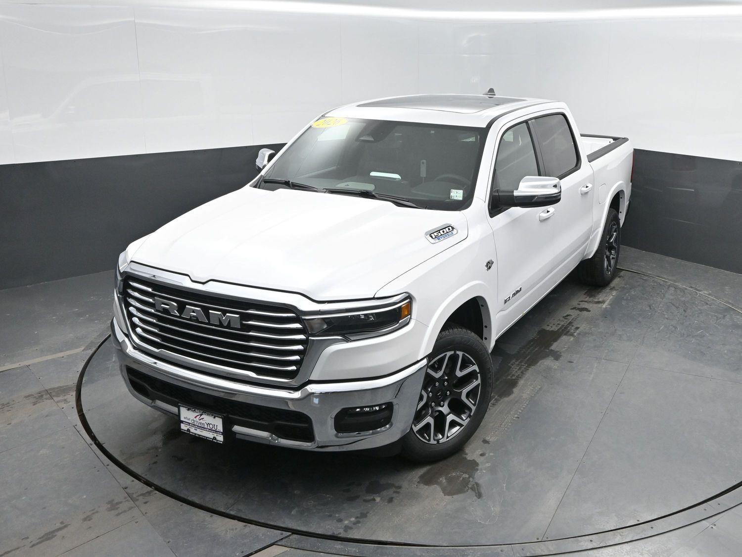 New 2026 Ivory White Tri-Coat Pearlcoat Ram Laramie image 41