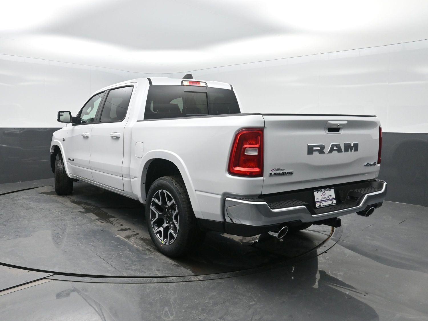 New 2026 Ivory White Tri-Coat Pearlcoat Ram Laramie image 48