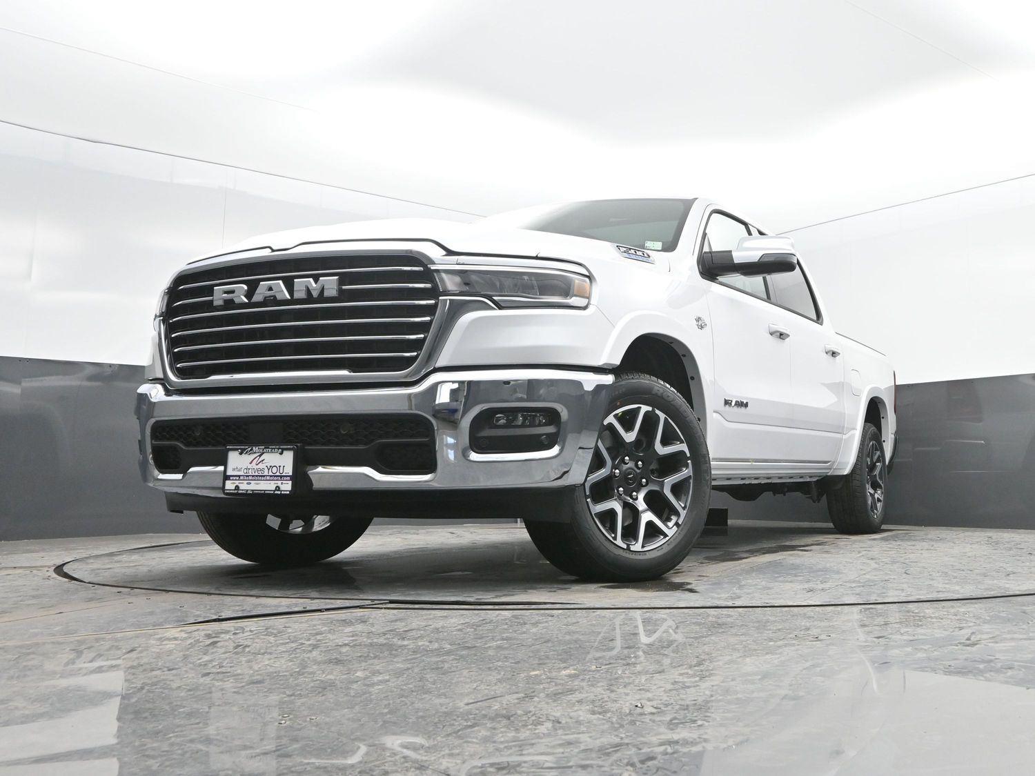New 2026 Ivory White Tri-Coat Pearlcoat Ram Laramie image 49