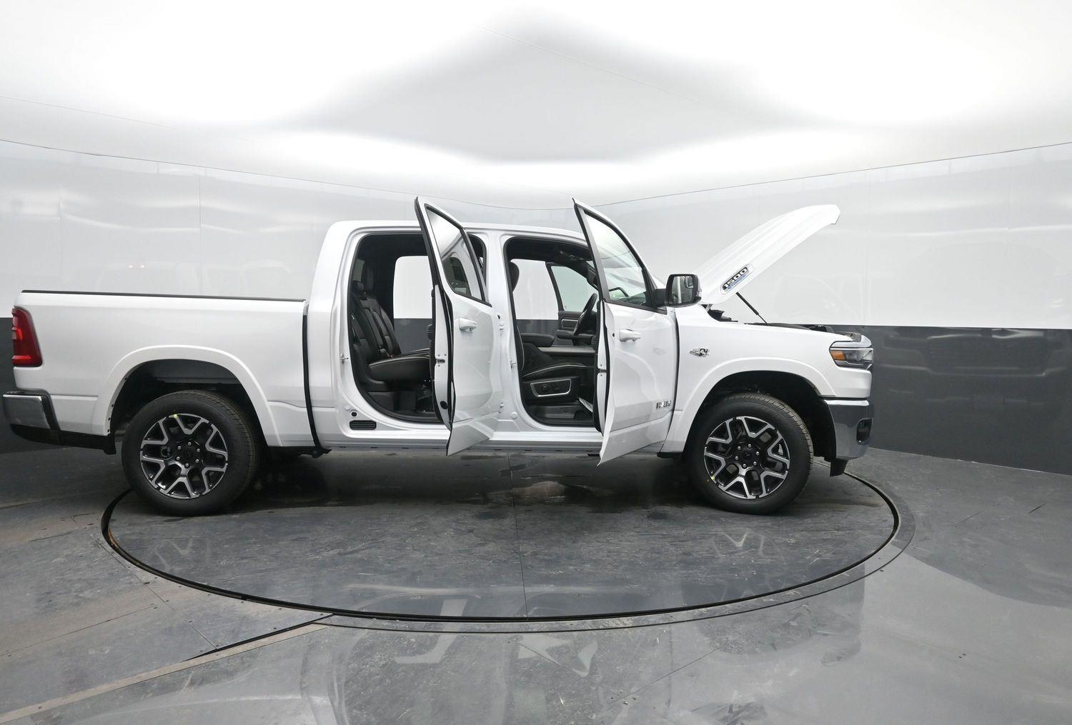 New 2026 Ivory White Tri-Coat Pearlcoat Ram Laramie image 52