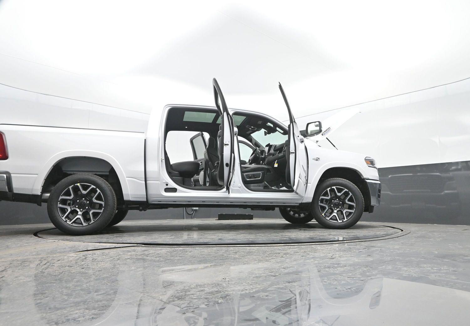 New 2026 Ivory White Tri-Coat Pearlcoat Ram Laramie image 56