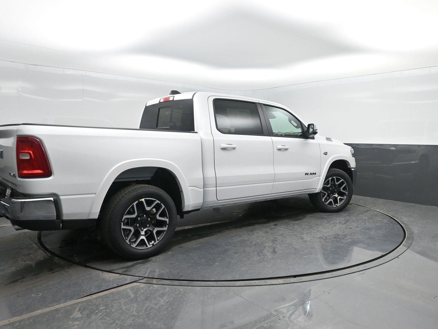 New 2026 Ivory White Tri-Coat Pearlcoat Ram Laramie image 2