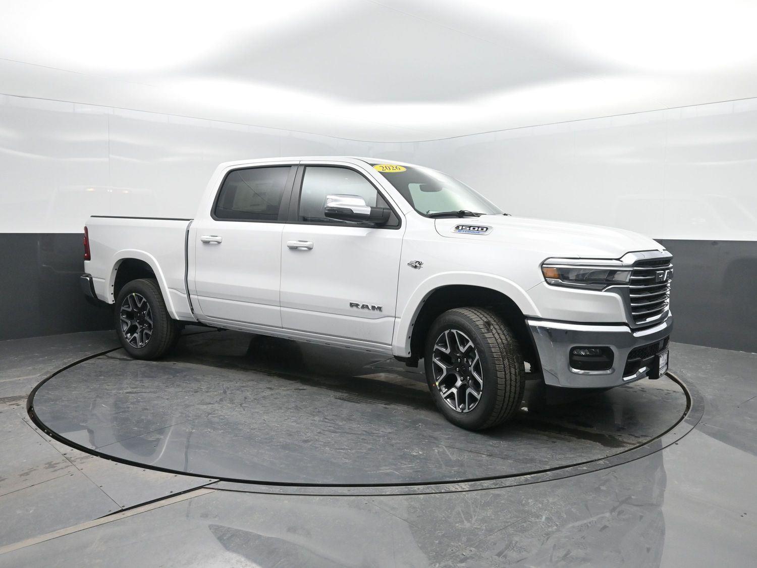 New 2026 Ivory White Tri-Coat Pearlcoat Ram Laramie image 4