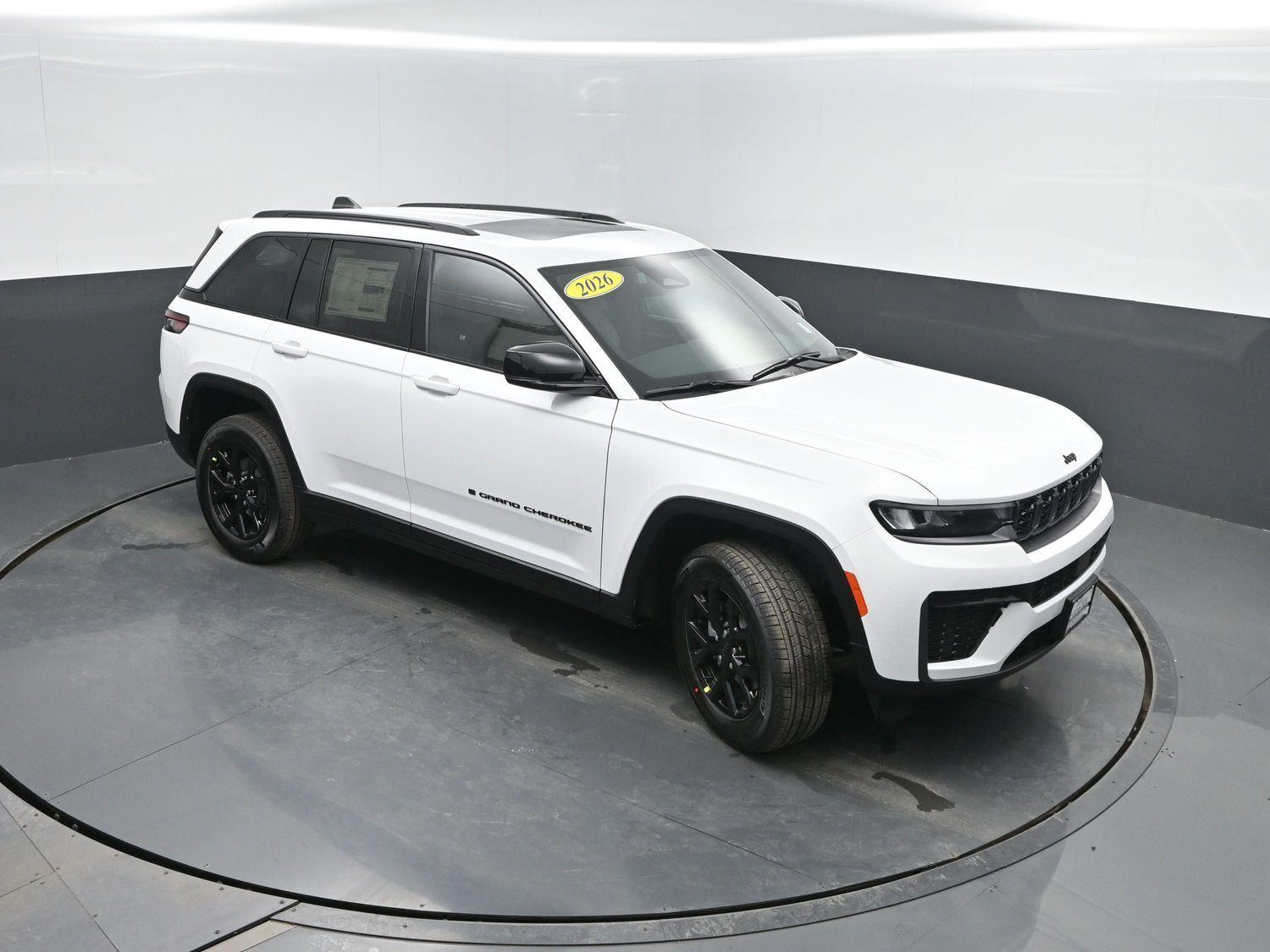 New 2026 Bright White Clearcoat Jeep Laredo Altitude image 37