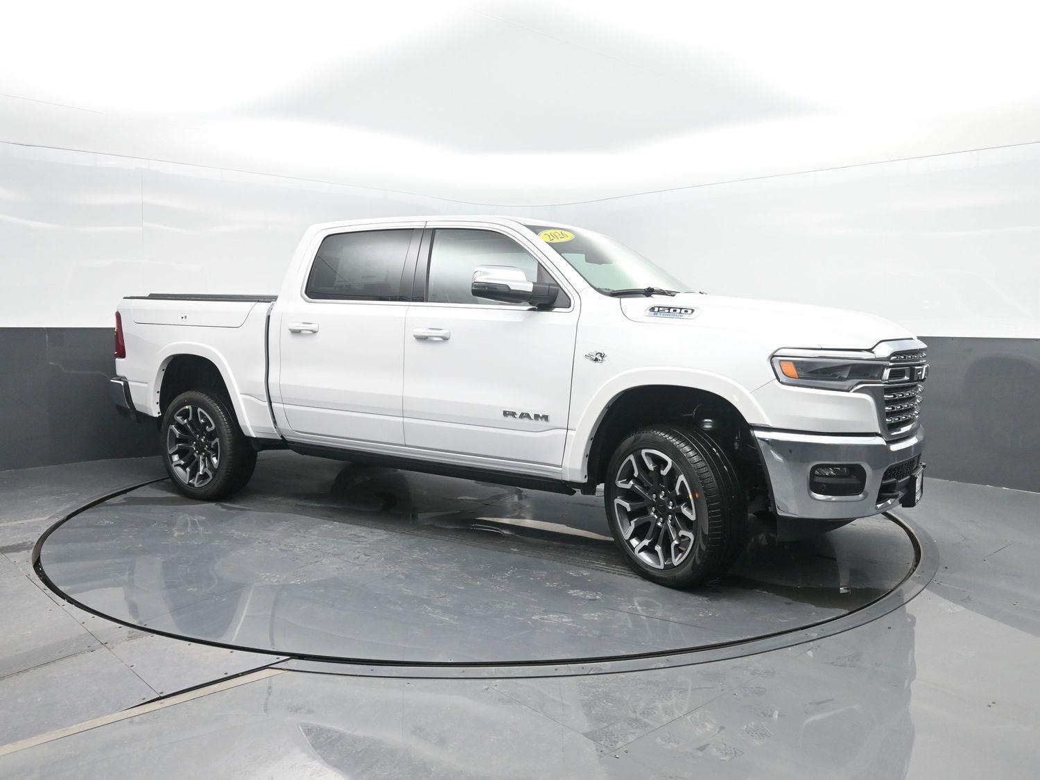 New 2026 Ivory White Tri-Coat Pearlcoat Ram Longhorn image 4