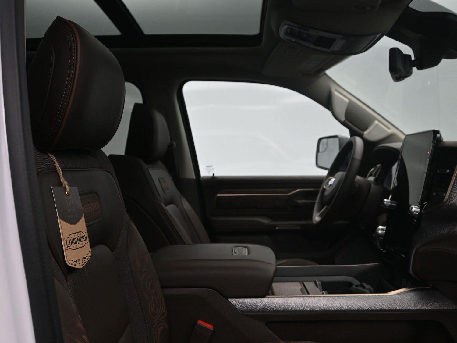 New 2026 Ivory White Tri-Coat Pearlcoat Ram Longhorn image 12