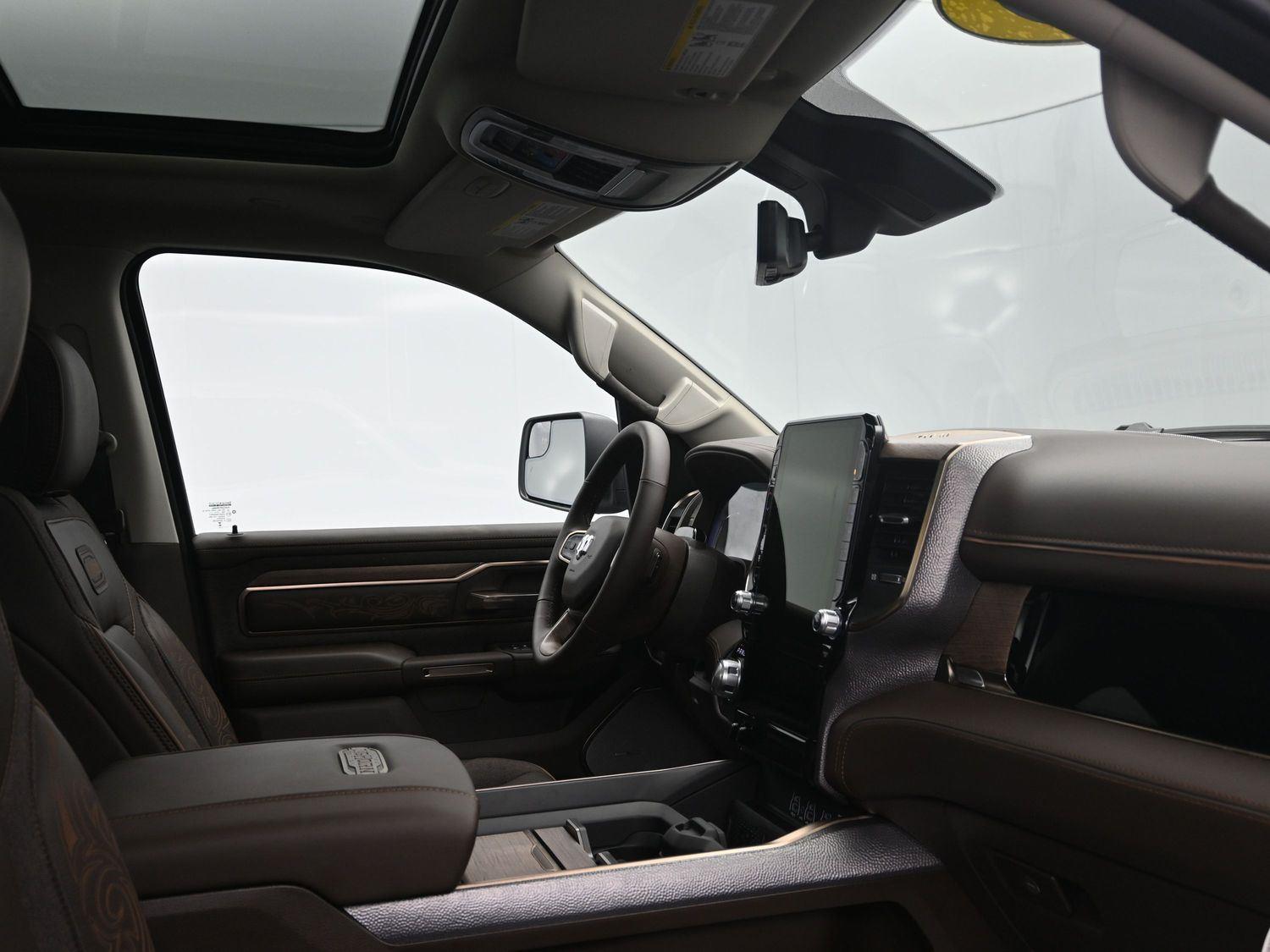 New 2026 Ivory White Tri-Coat Pearlcoat Ram Longhorn image 13