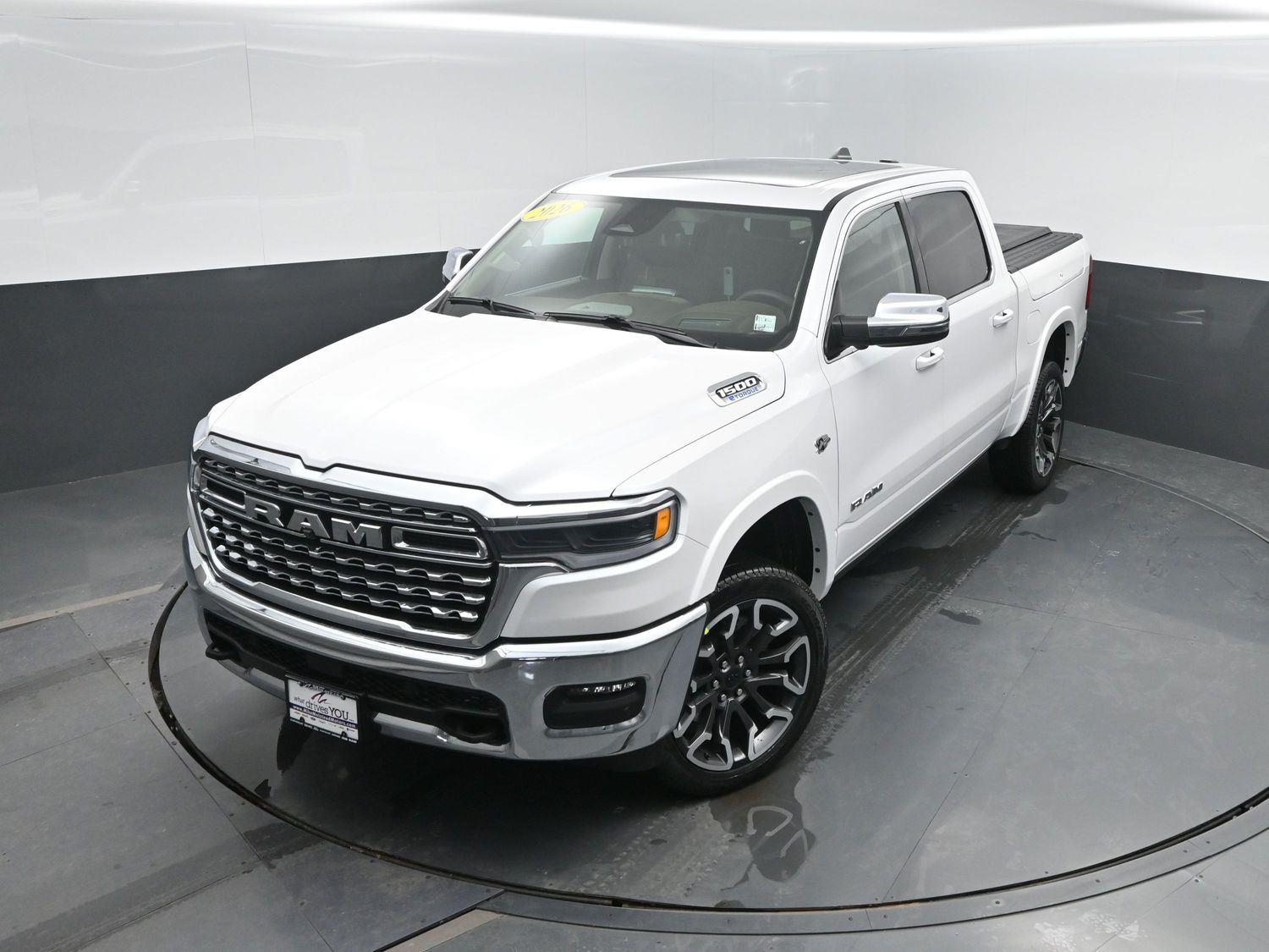 New 2026 Ivory White Tri-Coat Pearlcoat Ram Longhorn image 41