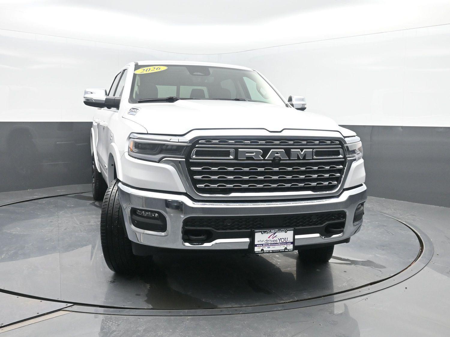 New 2026 Ivory White Tri-Coat Pearlcoat Ram Longhorn image 47